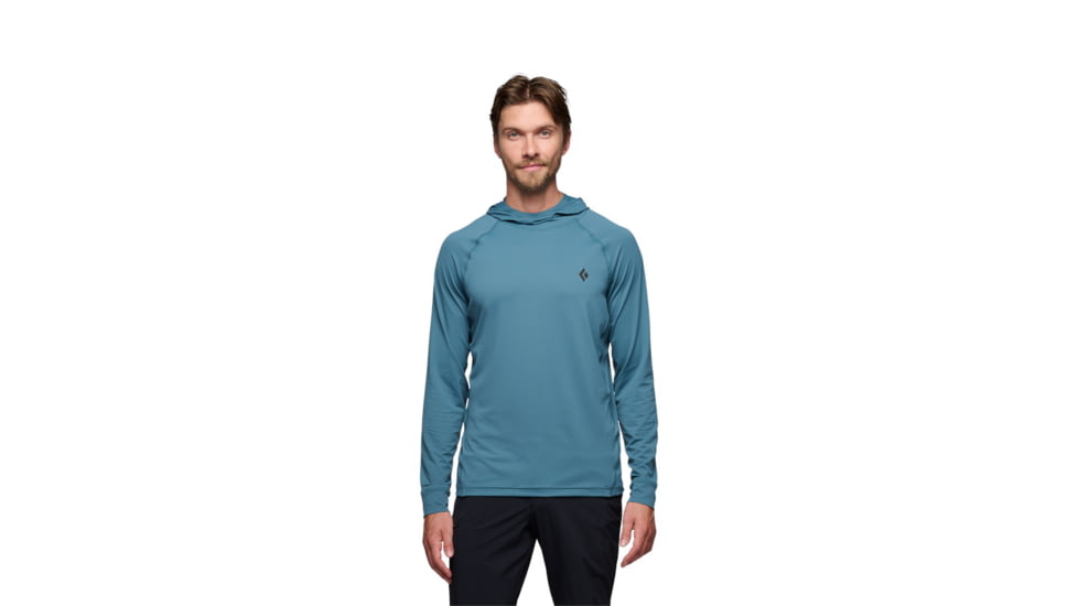 Black Diamond Alpenglow Hoody - Mens, Creek Blue, Large, AP7520204064LRG1