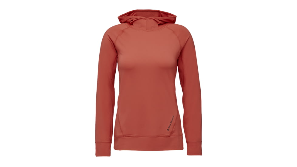 Black Diamond Alpenglow Hoody - Womens, Baja Sunrise, Large, AP7520806028LRG1