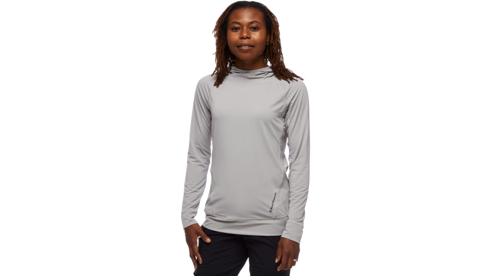 Black Diamond Alpenglow Hoody - Womens, Pewter, Extra Small, AP7520801016XSM1