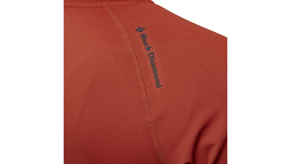 Black Diamond Alpenglow Long Sleeve Crew - Mens, Burnt Sienna, Medium, AP7520926044MED1
