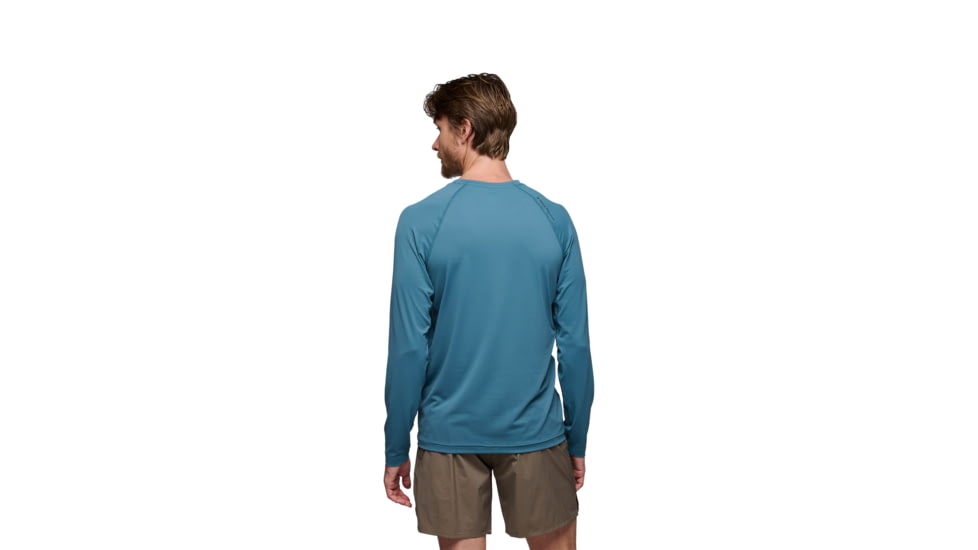 Black Diamond Alpenglow Long Sleeve Crew - Mens, Creek Blue, Medium, AP7520924064MED1
