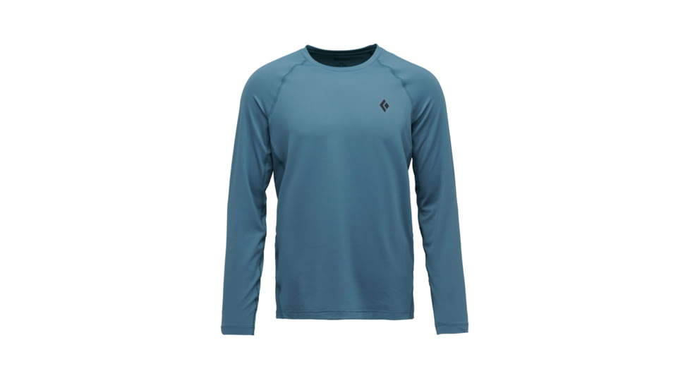 Black Diamond Alpenglow Long Sleeve Crew - Mens, Creek Blue, Medium, AP7520924064MED1