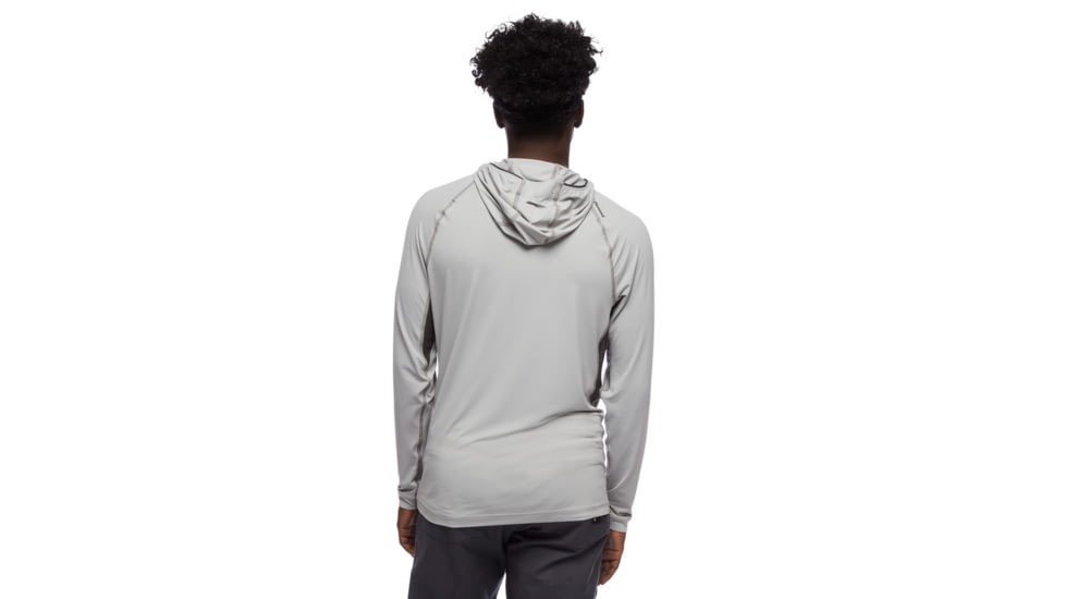 Black Diamond Alpenglow Pro Hoody - Mens, Pewter, Medium, AP7520931016MED1