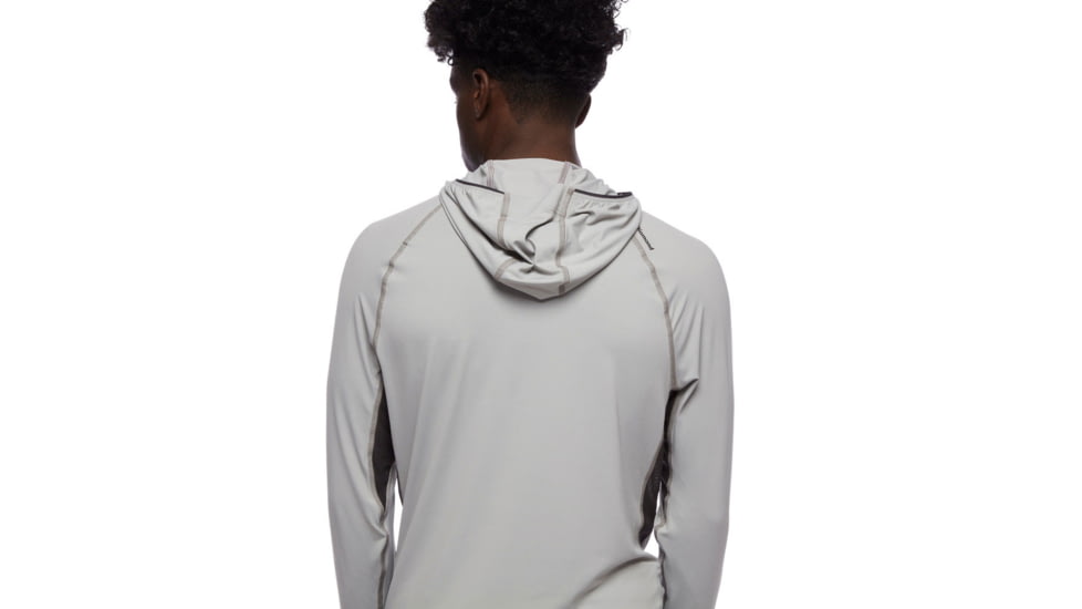 Black Diamond Alpenglow Pro Hoody - Mens, Pewter, Small, AP7520931016SML1