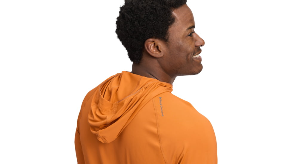 Black Diamond Alpenglow Pro Hoody - Mens, Saffron, Large, AP7520938012LRG1