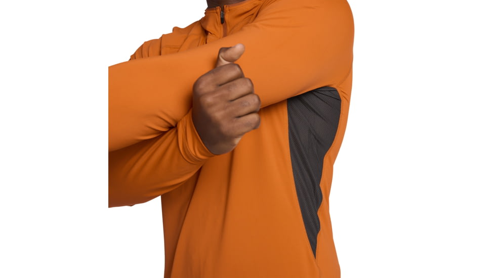 Black Diamond Alpenglow Pro Hoody - Mens, Saffron, Large, AP7520938012LRG1