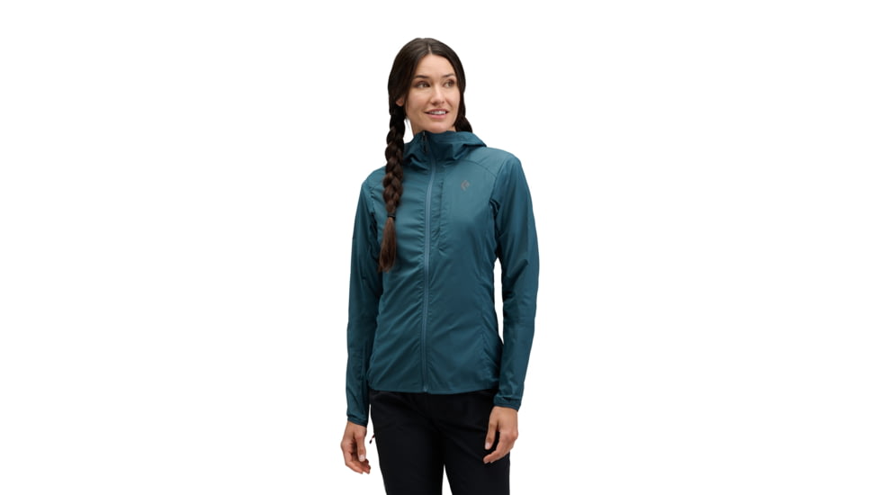 Black Diamond Alpine Start Hoody - Womens, Midnight Blue, Extra Large, AP7420164034XLG1