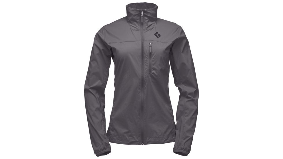 Black Diamond Alpine Start Womens Climbing Jackets, Smoke, Medium, APM995022MED1