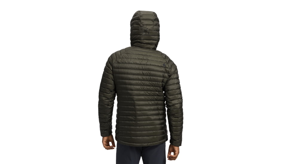 Black Diamond Approach Down 1.0 Hoody - Mens, Dark Moss, Medium, AP7440923004MED1