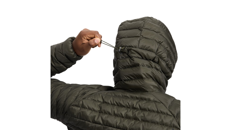 Black Diamond Approach Down 1.0 Hoody - Mens, Dark Moss, Medium, AP7440923004MED1