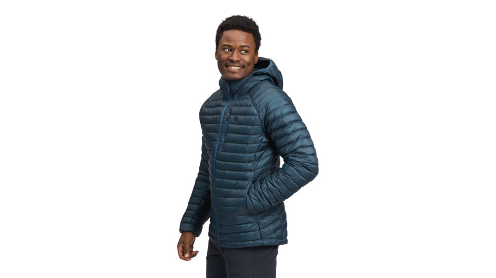 Black Diamond Approach Down 1.0 Hoody - Mens, Midnight Blue, Medium, AP7440924034MED1