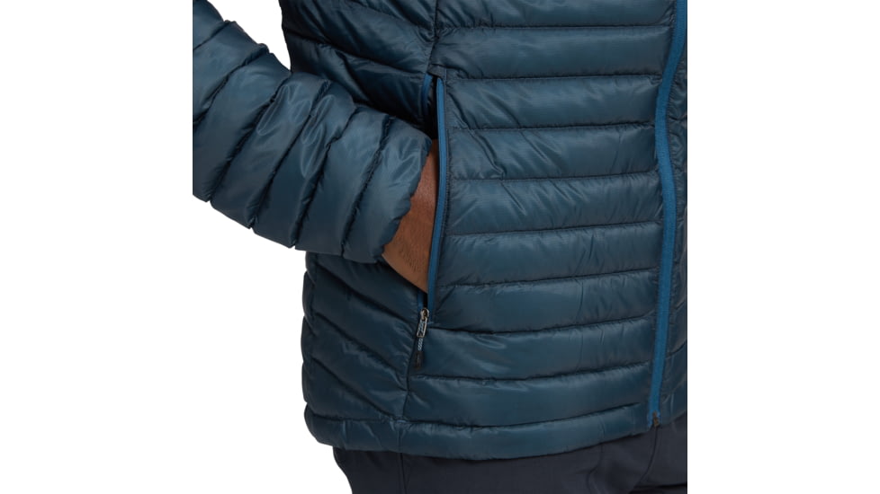 Black Diamond Approach Down 1.0 Hoody - Mens, Midnight Blue, Medium, AP7440924034MED1