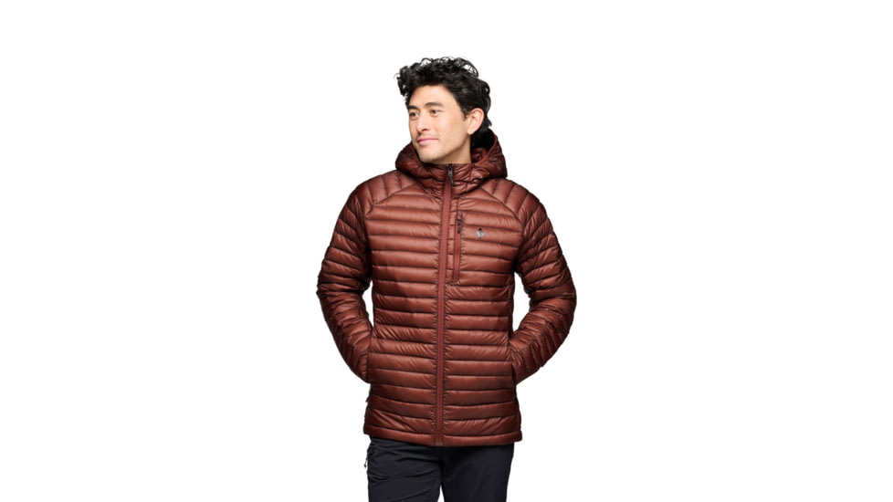 Black Diamond Approach Down Hoody - Mens, Iron Red, Large, AP7440926053LRG1