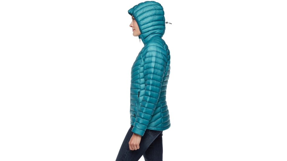 Black Diamond Approach Down Hoody - Womens, Azul, Small, AP7461884004SML1