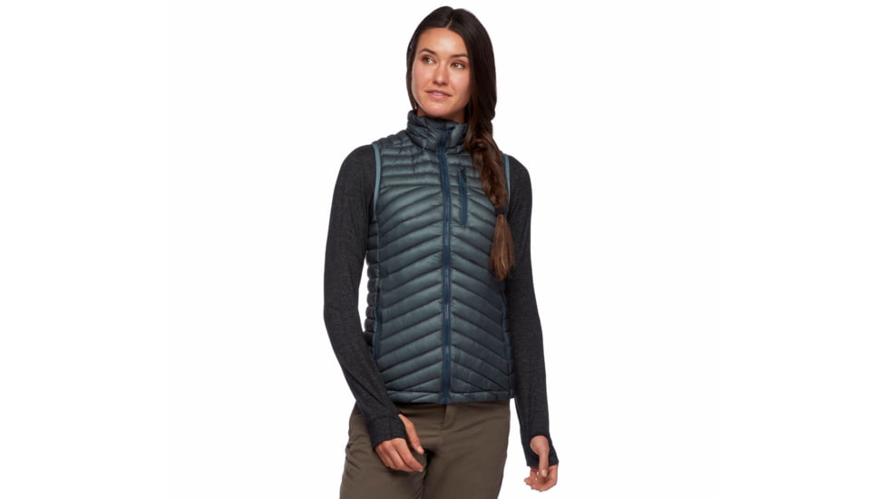 Black Diamond Approach Down Vest - Womens, Storm Blue, Extra Small, AP7461844030XSM1
