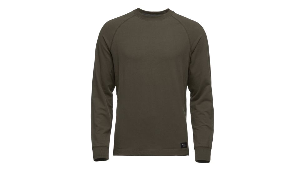 Black Diamond Basis Crew Sweater - Mens, Walnut, Medium, AP7523202005MED1