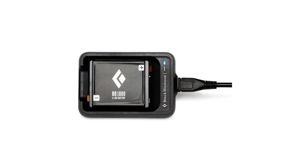Black Diamond BD 1800 Battery w/Charger, One Size, BD6206570000ALL1