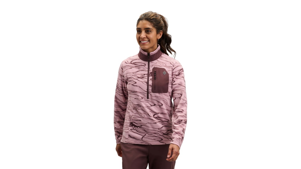 Black Diamond Rift Half-Zip Fleece Jacket - Womens
