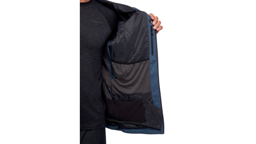 Black Diamond Boundary Line Insulated Jck - Mens, Azurite, Large, AP7460604022LRG1