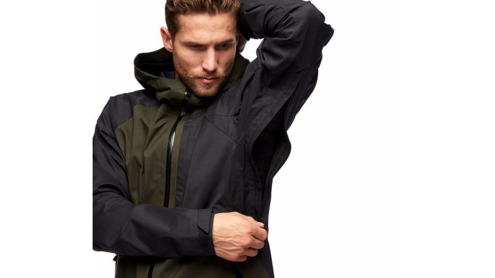 Black Diamond Boundary Line Insulated Jck - Mens, Cypress/Black, Small, AP7460609158SML1