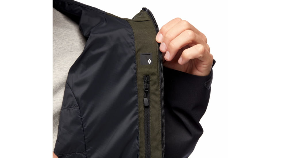 Black Diamond Boundary Line Insulated Jck - Mens, Cypress/Black, Small, AP7460609158SML1