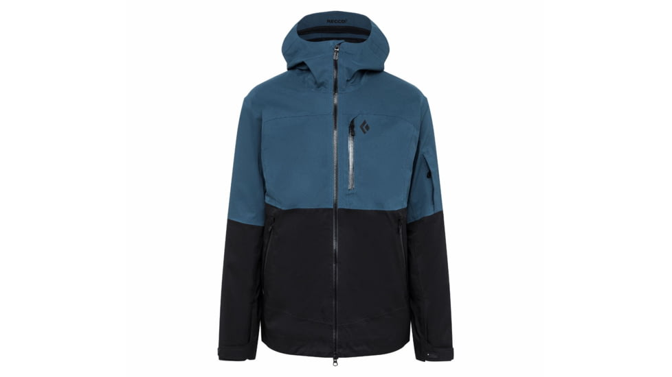 Black Diamond Boundary Line Mapp Insul Jck - Mens, Azurite/Black, Extra Large, AP7461809145XLG1
