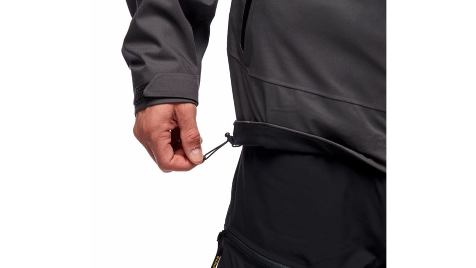 Black Diamond Boundary Line Mapp Insul Jck - Mens, Black/Carbon, Extra Large, AP7461809150XLG1