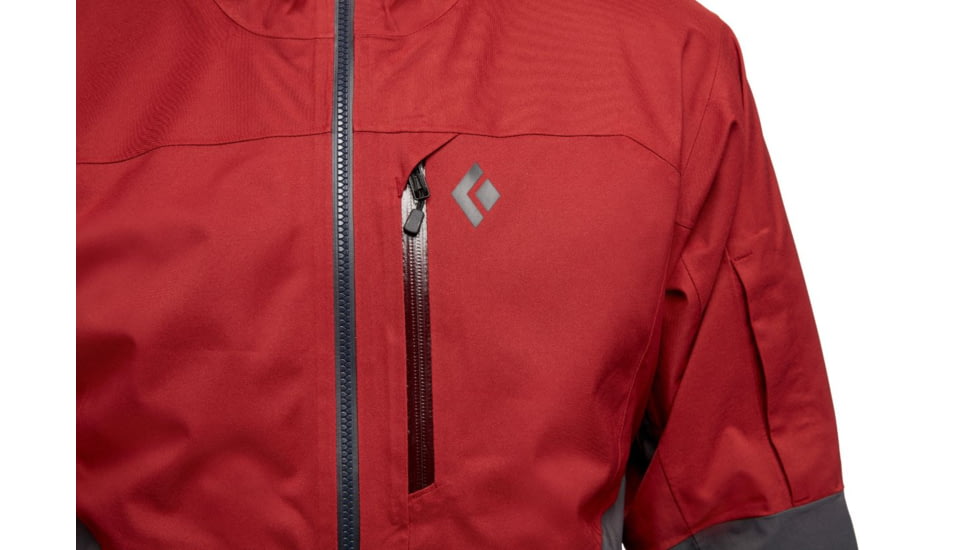 Black Diamond Boundary Line Mapp Insul Jck - Mens, Dark Crimson/Carbon, Medium, AP7461809163MED1