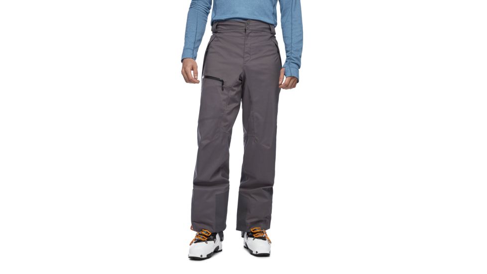 Black Diamond Boundary Line Shell Pant - Mens, Anthracite, Small, AP7410400001SML1