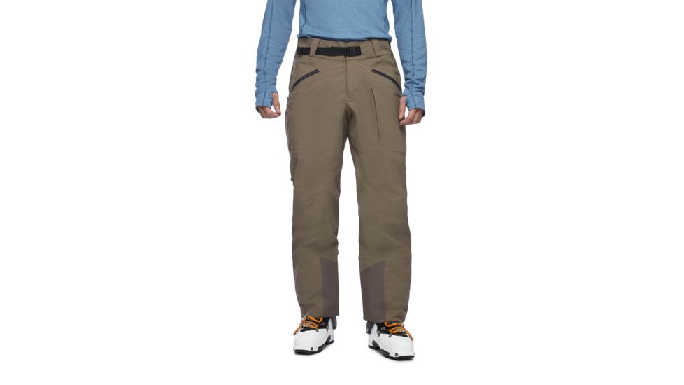 Black Diamond Boundary Line Shell Pant - Mens, Walnut, Small, AP7410402005SML1