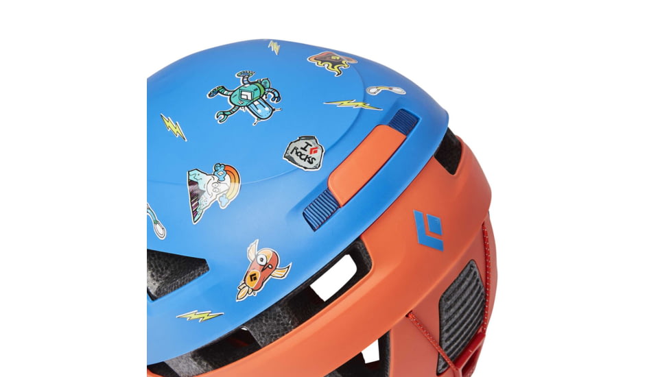 Black Diamond Capitan Helmet - Kids, Ultra Blue/Persimmon, One Size, BD6202279372ALL1