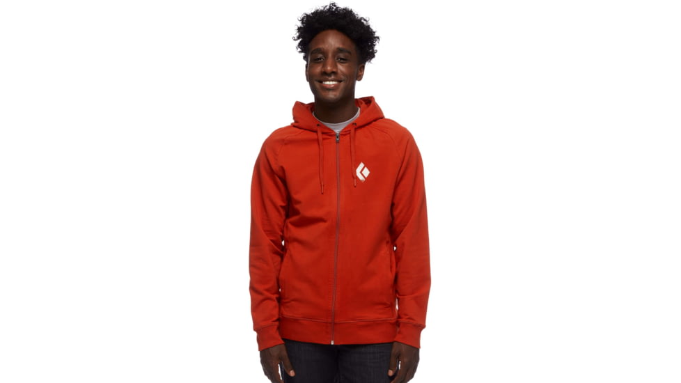 Black Diamond Chalked Up FZ Hoody - Mens, Red Rock, Large, AP7301086019LRG1