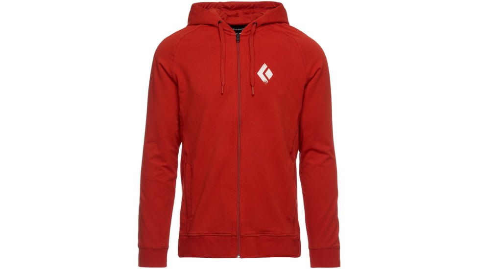 Black Diamond Chalked Up FZ Hoody - Mens, Red Rock, Large, AP7301086019LRG1
