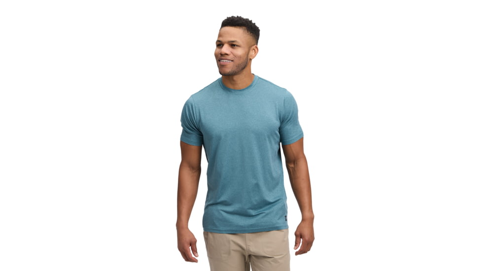 Black Diamond Circuit Short Sleeve Tee - Mens, Creek Blue, Large, AP7520164064LRG1