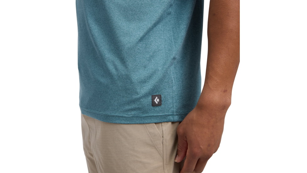 Black Diamond Circuit Short Sleeve Tee - Mens, Creek Blue, Large, AP7520164064LRG1