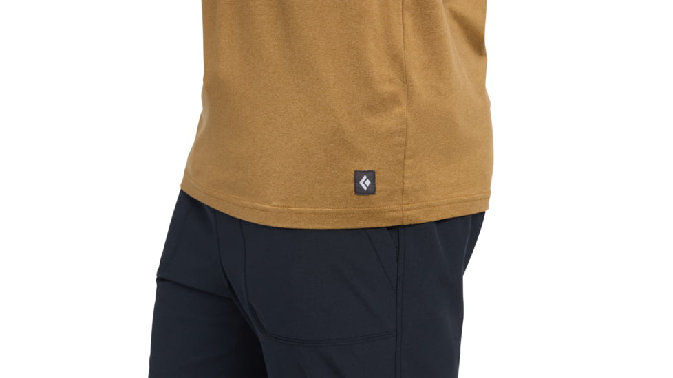 Black Diamond Circuit Short Sleeve Tee - Mens, Flax, Large, AP7520162021LRG1