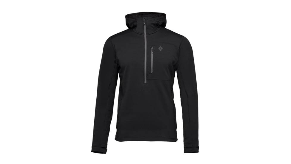 Black Diamond Coefficient QZ Hoody - Mens, Black, Medium, AP7524260002MED1