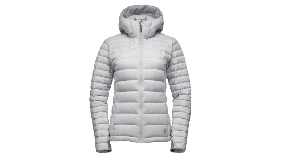 Black Diamond Cold Forge Womens Hoody, Aluminum, Large, APA034110LRG1