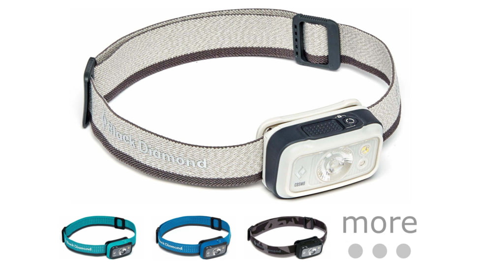 Black Diamond Cosmo 300 Headlamp, Aluminium, Aqua, Azul, Black, Dark Olive, Graphite
