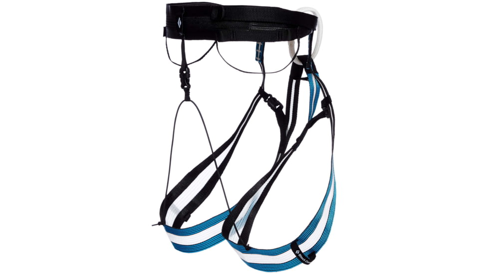 Black Diamond Couloir Harness, Ultra Blue/Black, Small/Medium, BD6511559103S-M1