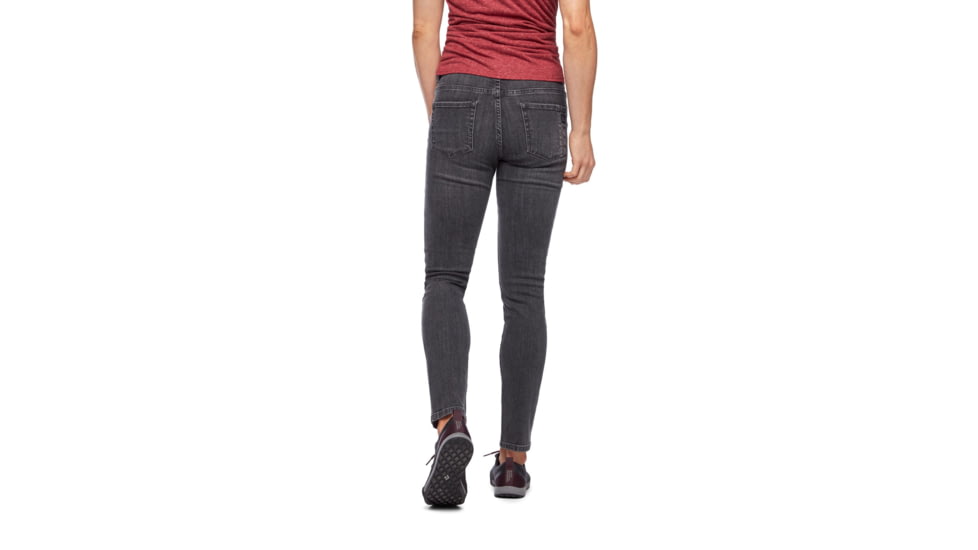 Black Diamond Crag Denim Pants - Womens, Gray, 8, AP75000310030081
