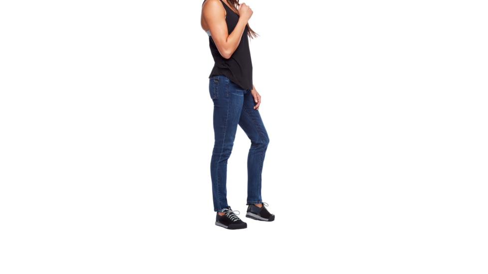 Black Diamond Crag Denim Pants - Womens, Medium Indigo, 10, AP75000350060101