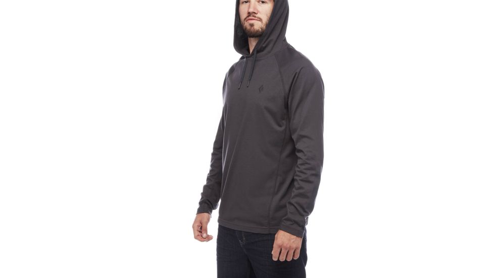 Black Diamond Crag Hoodie - Men, Carbon, Large, AP7520000003LRG1