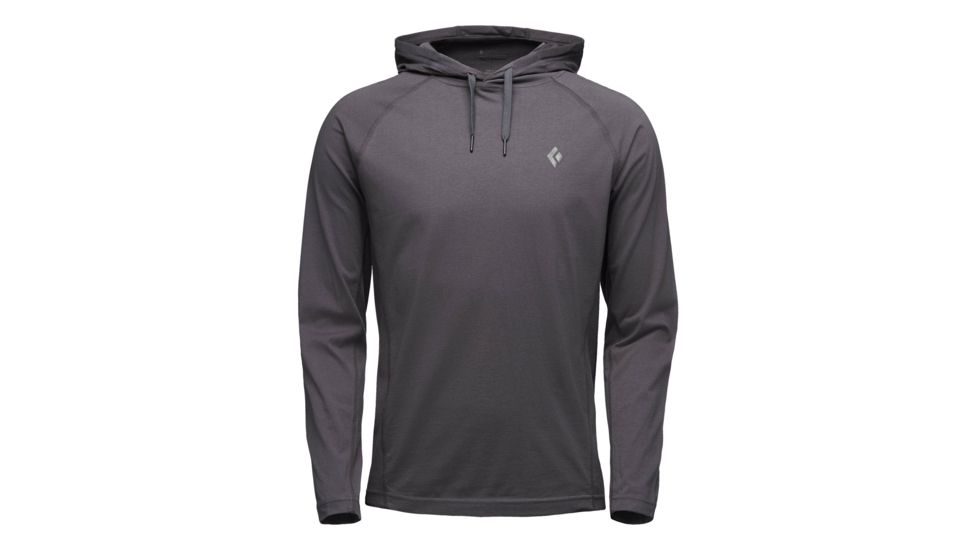 Black Diamond Crag Hoodie - Men, Carbon, Large, AP7520000003LRG1