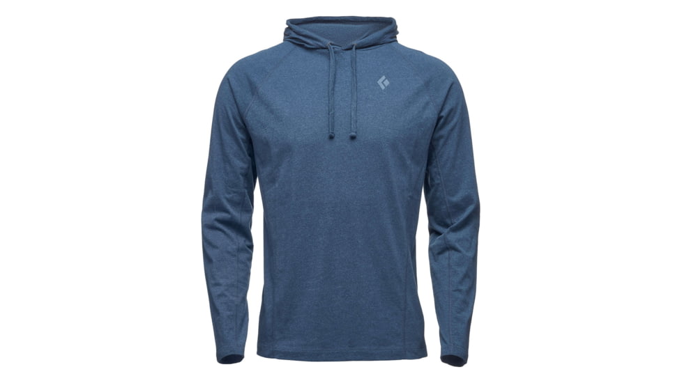 Black Diamond Crag Mens Hoodies, Blue Steel, Small, APCR54433SML1