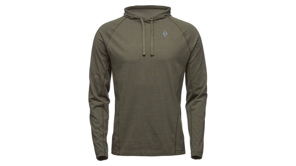 Black Diamond Crag Mens Hoodies, Pine, Large, APCR54302LRG1