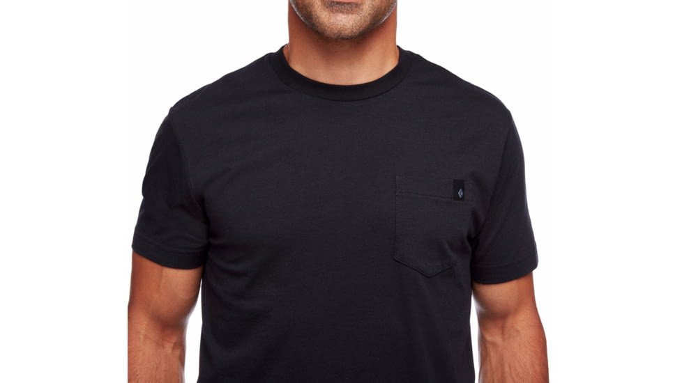 Black Diamond Crag Tee - Mens, Black, Small, AP7520010002SML1