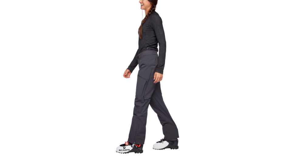 Black Diamond Dawn Patrol Hybrid Pants - Womens, Carbon, Extra Small, AP7410510003XSM1