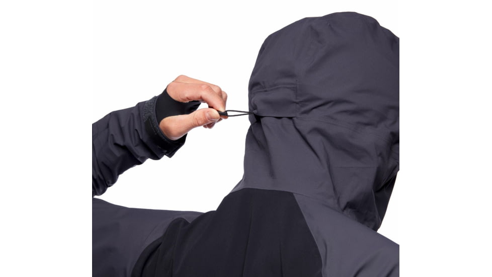 Black Diamond Dawn Patrol Hybrid Shell Jacket - Men's, Carbon, Medium, AP7450040003MED1