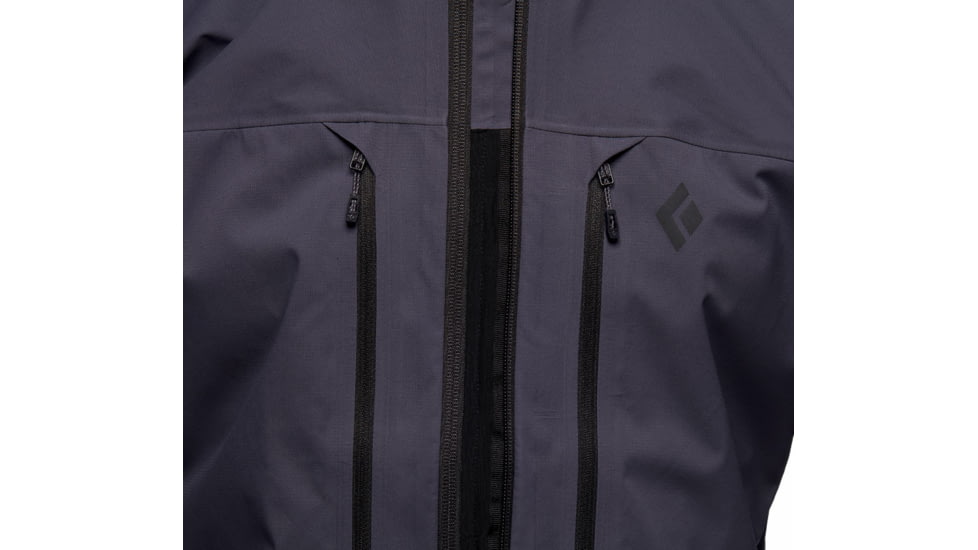 Black Diamond Dawn Patrol Hybrid Shell Jacket - Men's, Carbon, Medium, AP7450040003MED1